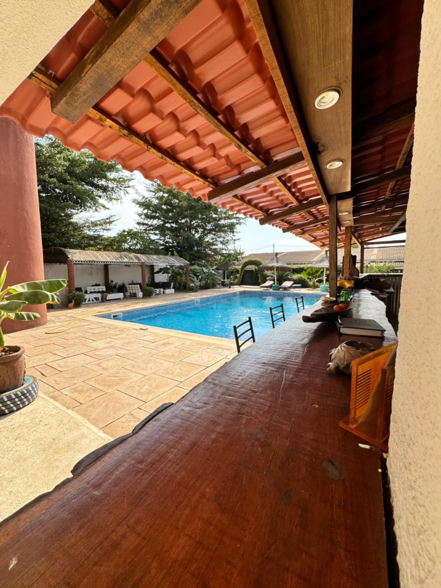 Kayzen House Hotel Ngaparou Bagian luar foto